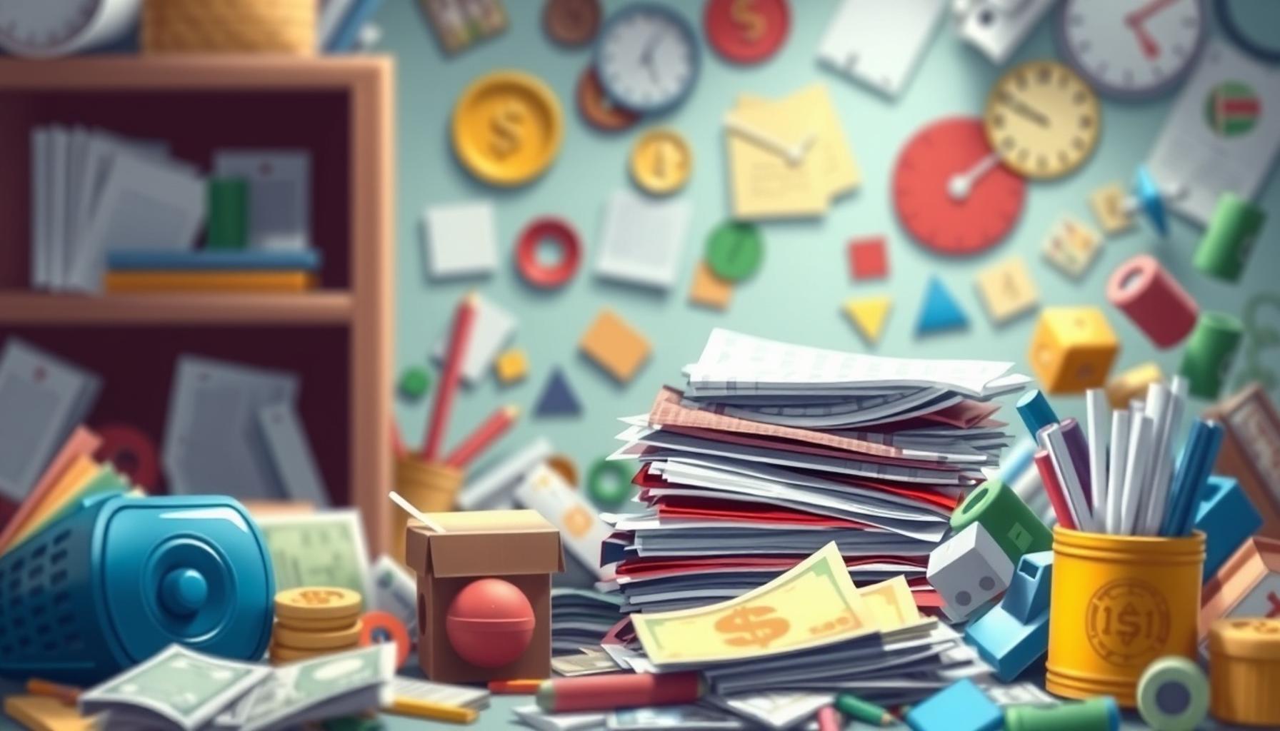 How Reducing Clutter Can Increase Personal Productivity