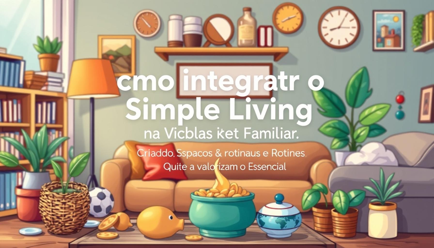 How to Integrate Simple Living into Family Life: Creating Spaces and Routines that Value the Essential