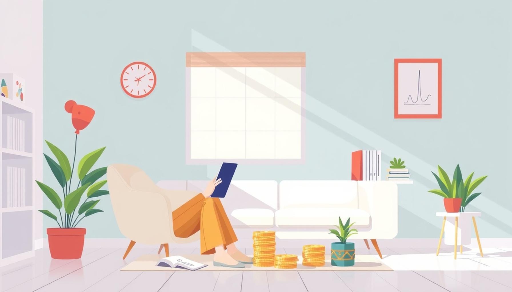 The relationship between spatial efficiency and mental well-being in minimalist environments