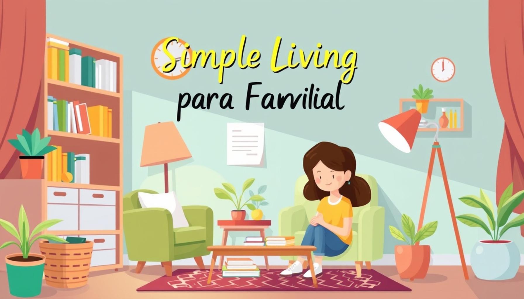 Simple Living for Families: Creating an Organized and Harmonious Home