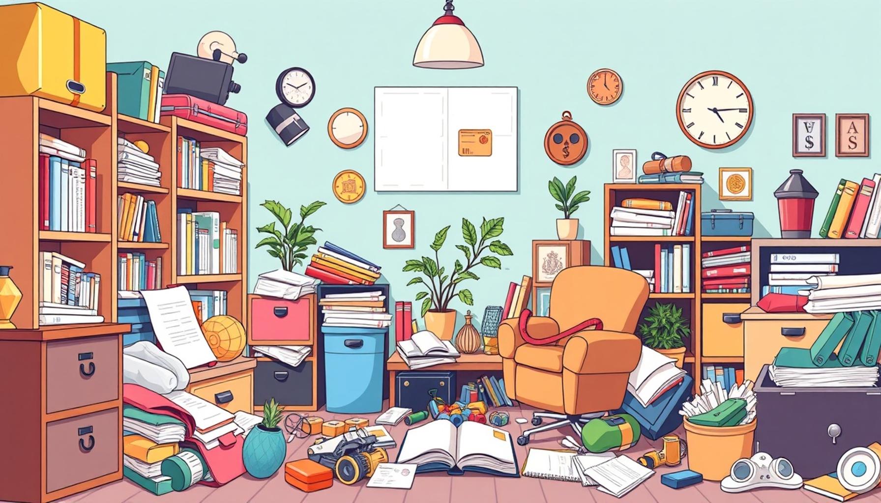 Challenges of Clutter in Families: Strategies for Organizing Shared Spaces and Creating Harmony