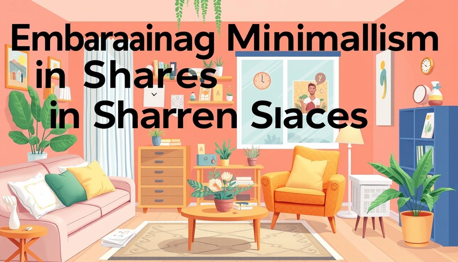 Embracing Minimalism in Shared Spaces: Strategies for Space Efficiency in Co-Housing and Roommates