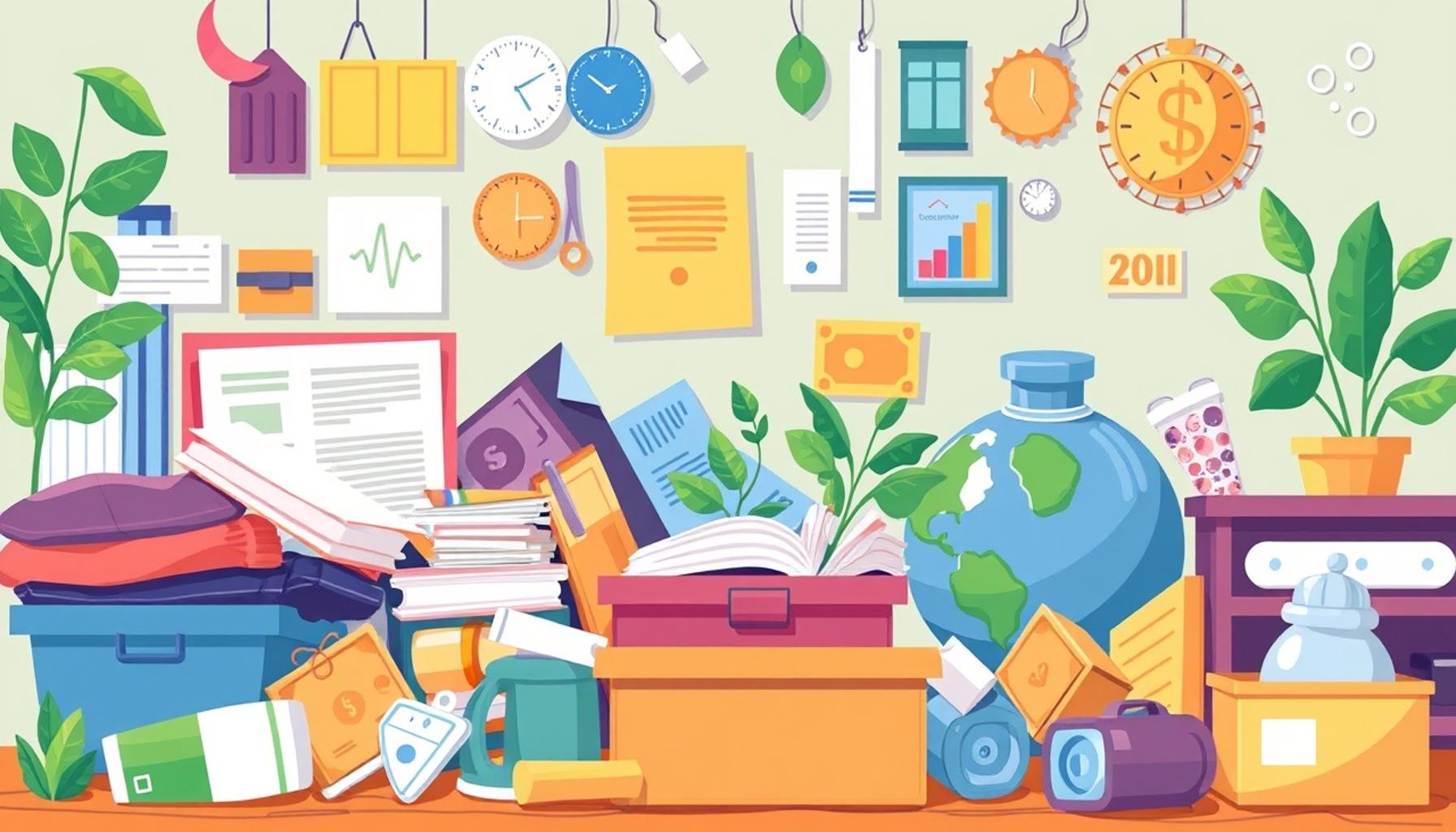 Sustainable Minimalism: How Reducing Clutter Can Contribute to Environmental Responsibility