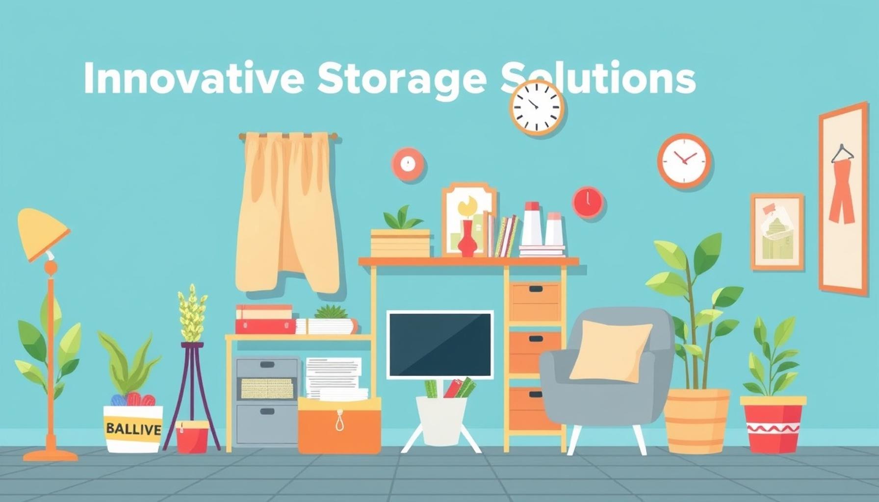 Innovative Storage Solutions: How to Achieve Space Efficiency in a Minimalist Home